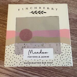 FinchBerry Meadow Pink Peony & Jasmine Bar Soap